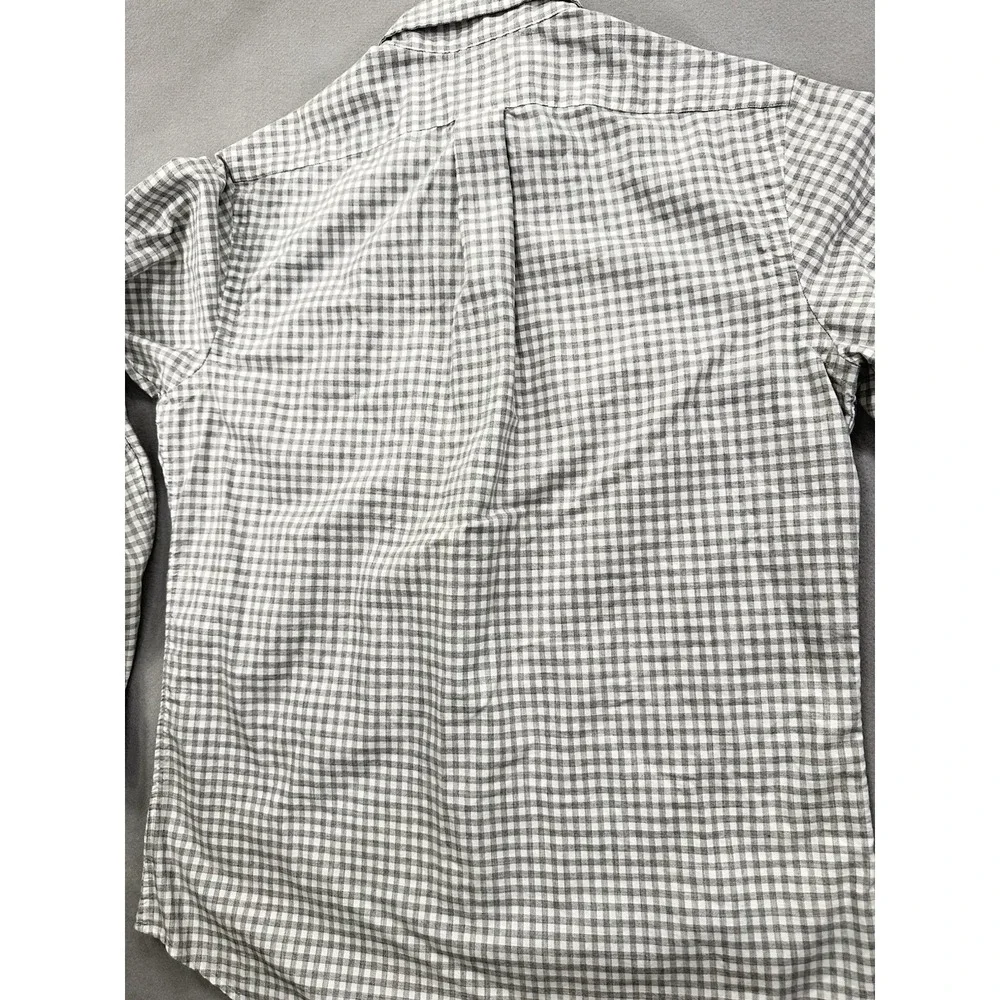 Polo Ralph Lauren Pony Classic Long Sleeve Gingham Plaid Oxford Shirt Small